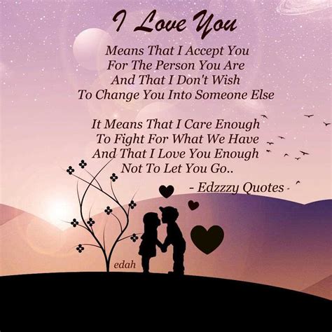 Love You Quotes For Your Loved Ones