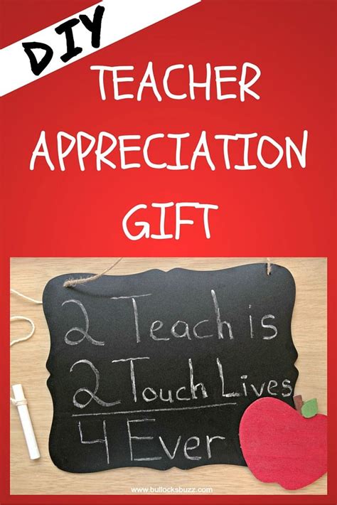 Teacher Appreciation T Idea Diy Teacher Chalkboard Teachers Diy