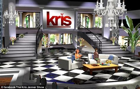 Kris Jenners New Talk Show Set Is A Near Duplicate Of Her Own Grand