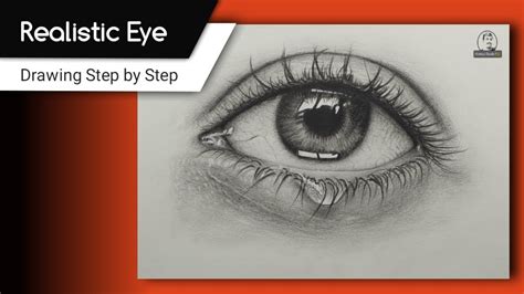 How To Draw HYPER REALISTIC EYE Step By Step Realistic Eye Drawing Tutorial For Beginners