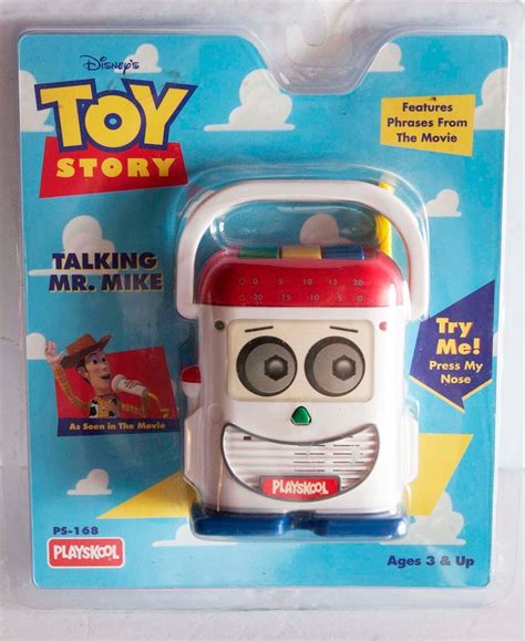 Disney Toy Story Talking Mr Mike Playskool Hasbro 1996 Ps 168