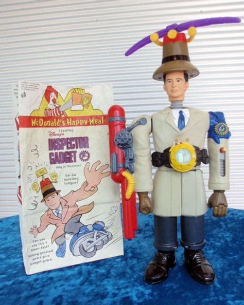Mcdonalds 1999 Inspector Gadget With Images Childhood Toys