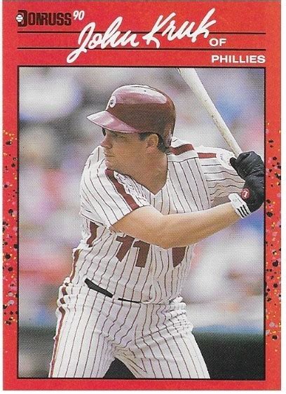 Kruk John Philadelphia Phillies Donruss 160 Baseball Trading
