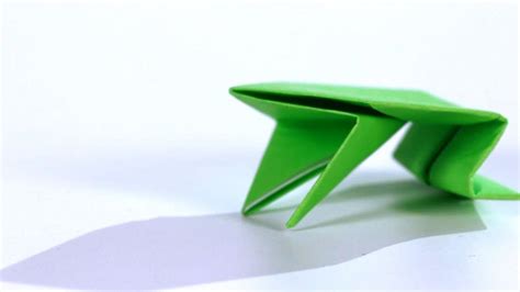 How To Make A Frog Origami Youtube