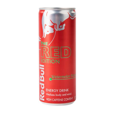 Red Bull Red Edition Watermelon Flavoured Energy Drink 250 Ml Cans Za
