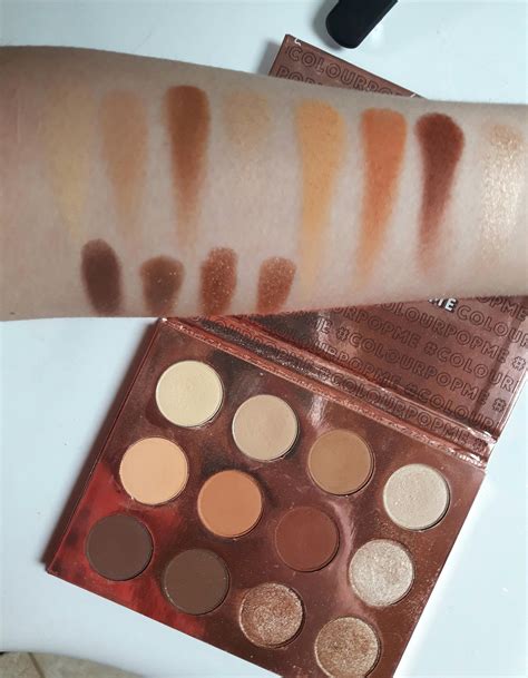 colourpop double entendre rearranged swatches r swatchitforme