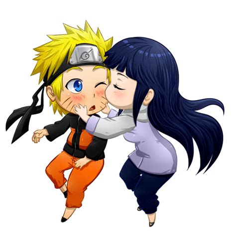 Download Cute Naruto Chibi Kiss Wallpaper