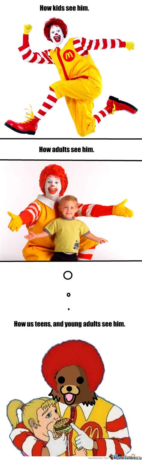 Ronald Mcdonald Funny Stupid Memes Funny Pictures