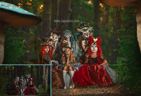 The Wonderland Gang Painterly Editing And Compositing Photoshop