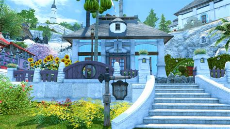 Final Fantasy Xiv Housing Showcase Driftwood Cottage