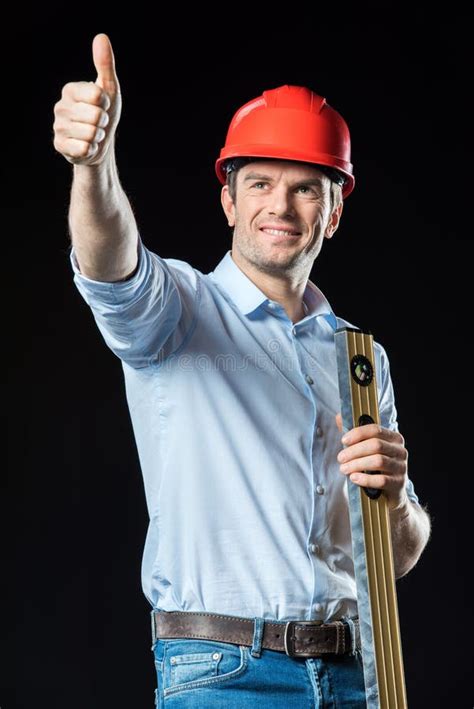 Male Engineer In Hard Hat Stock Photo Image Of People 125619290