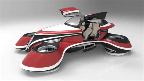 Hover Coupè Flying Car Concept Youtube