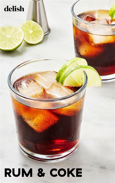 It's changed from the original, but good, i think. Rum & Coke | Recipe | Coke recipes, Alcohol recipes, Food ...