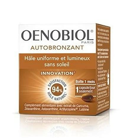 Oenobiol Autobronzant 30 Self Tanning Capsules