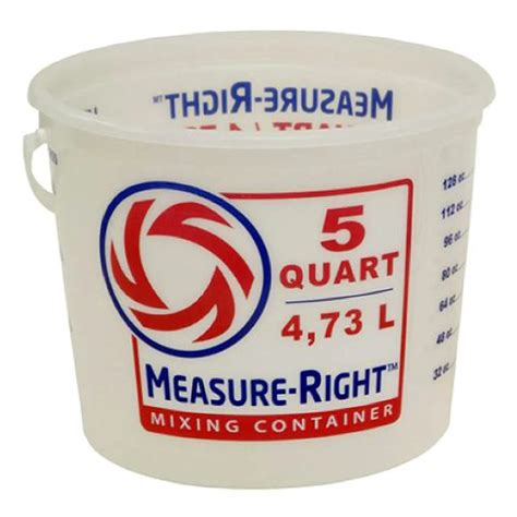 Buy United Solutions 5 Quart Residential Paint Bucket Measure Right