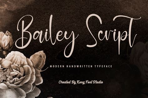 Bailey Script Font Fontkong Fontspace