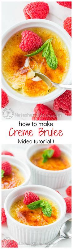 Quick And Easy Creme Brulee Recipe With Great Video Tutorial From
