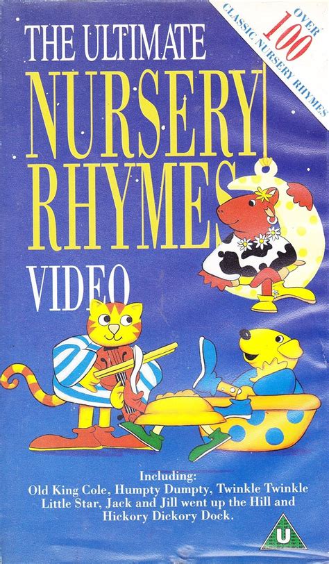 The Ultimate Nursery Rhymes Video Vhs Import Anglais Amazonfr