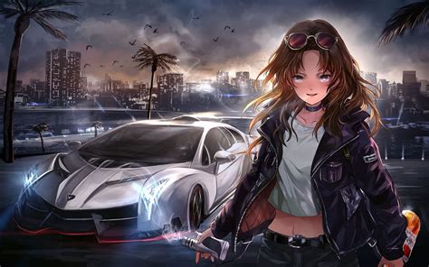 Car Anime Wallpapers Wallpaper Cave