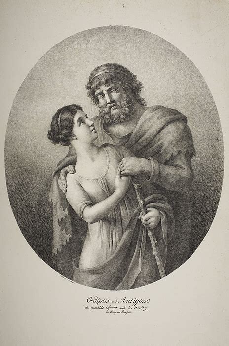 Oedipus And Antigone E1178 Thorvaldsensmuseum