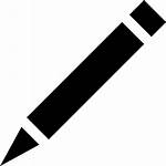 Pen Crayon Svg Icon Icons Position Diagonal