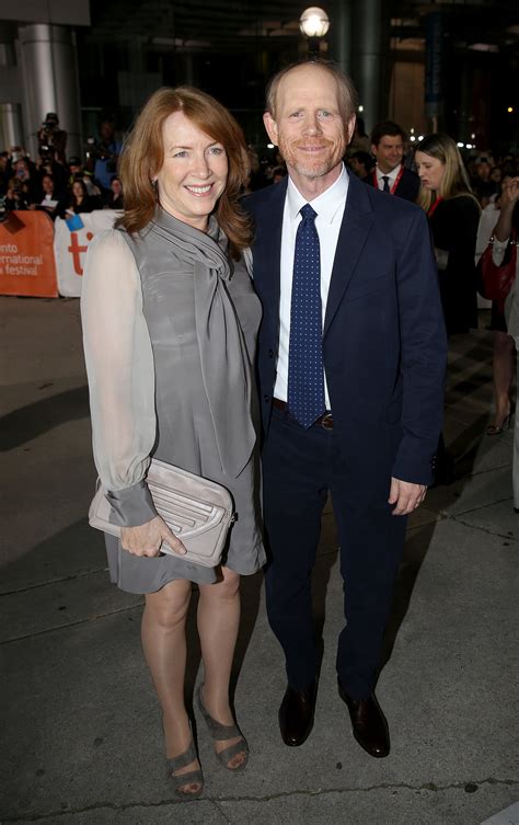 Ron Howard And His Wife Cheryl Howard Attended The Rush Premiere