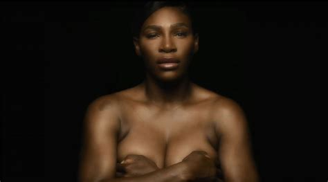 Watch Serena Williams Sing Topless For Breast Cancer Awareness Month