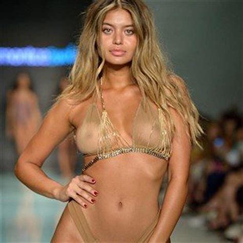 Sofia Jamora Strips Down To A Tiny Thong Bikini In Miami