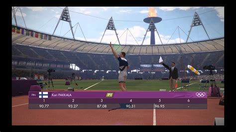 London 2012 The Official Video Game Of The Olympic Games Javelin Throw