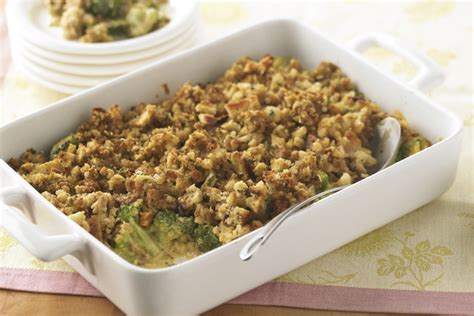 Stir in the stuffing mix, cover, and remove from the heat. Cheesy Broccoli Casserole Recipe - Kraft Canada