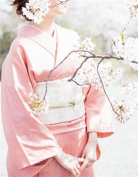 Ana Rosa Pink Kimono Japanese Traditional Clothing Japanese Kimono