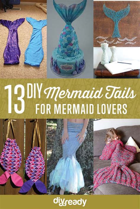 Diy Mermaid Tail Craft Ideas That You Can Actually Wear Diy Projects