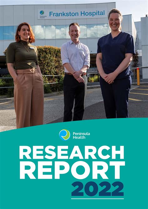 Research Report 2022 By Peninsula Health Issuu