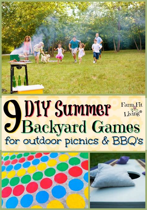 9 Diy Summer Backyard Games For Outdoor Picnics And Bbqs
