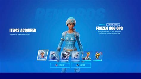 How To Get New Frozen Nog Ops Skin In Fortnite Youtube