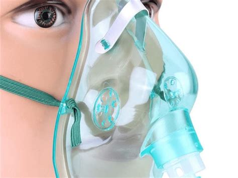 Oxygen Mask High Concentration Mask Oxygen Delivery Mask Oxygen Therapy Mask ऑक्सीजन मास्क
