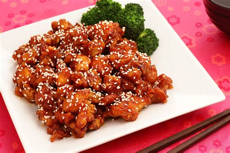 Chinese Sesame Chicken With Garlic And Chili Paste Recipe