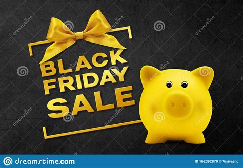 Shop deals for your the all new jeep wrangler jl, jeep wrangler jk, yj, tj, jeep cj and cherokee. Black Friday Sale Text Write On Black Gift Card With Golden Ribbon Bow And Piggy Bank Stock ...