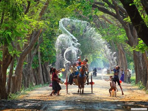 Myanmar New Year Water Festival Thuta Myanmar Travel And Tour