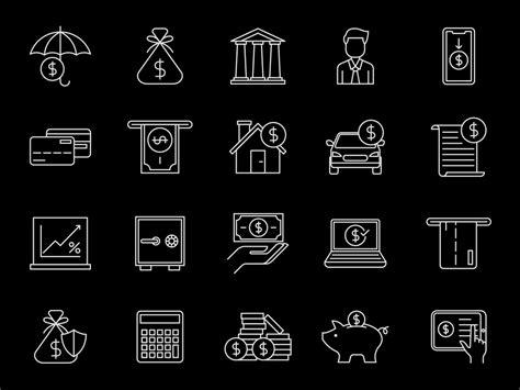 20 Free Finance Vector Icons Ai
