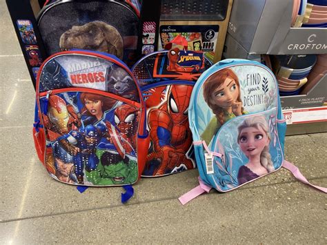 Kids Character Backpacks Only 899 And Lunchboxes Only 699 At Aldi