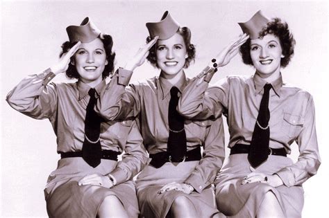 About The Andrews Sisters One Of The Top Singing Trios In History