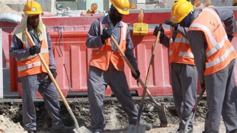 Qatar 2022 Forced Labour At World Cup Stadium Bbc News