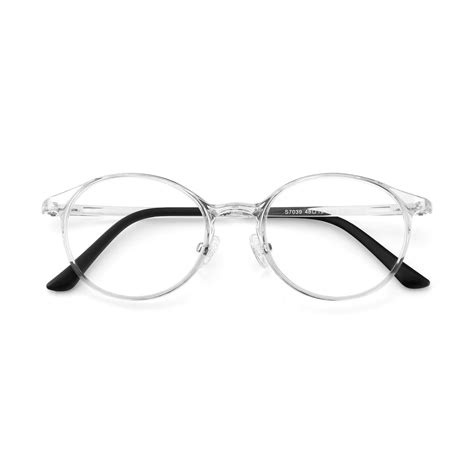 clear narrow keyhole bridge ultem blue light glasses s7039 eyeglasses eyeglass lenses