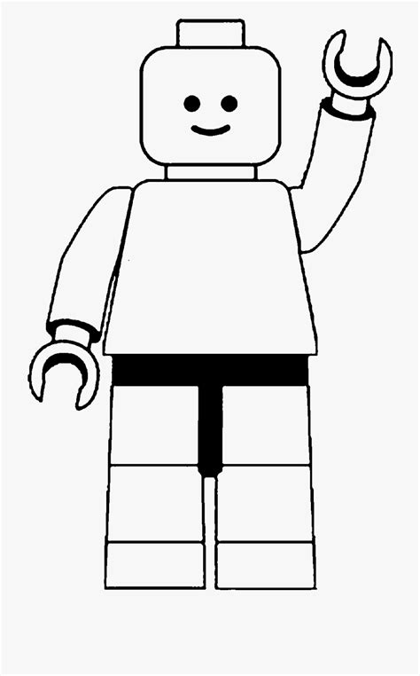 Lego Man Clip Art Black And White Lego Man Black And