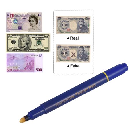 Maybe you would like to learn more about one of these? Portable Mini Banknote Tester Pen Counterfeit Money Detector Pen Money Marker Currency Cash ...