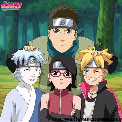 Nuevo Equipo Boruto Sarada Y Mitsuki Sasuke Sakura Vrogue Co