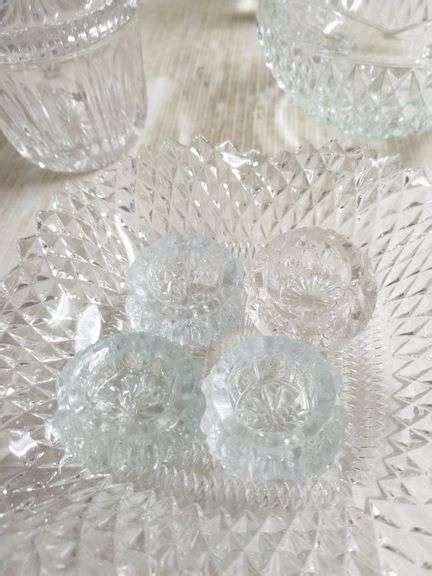Assorted Beveled Glassware Trice Auctions
