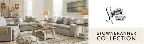 Ashley Furniture Signature Design Stowbranner Casual Rectangular End