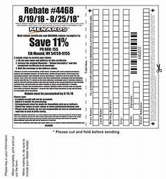 Menards Rebates Form